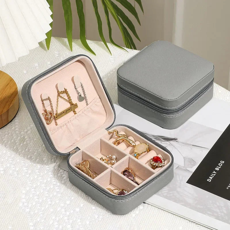 Elegant Jewelry Organizer Travel Case
